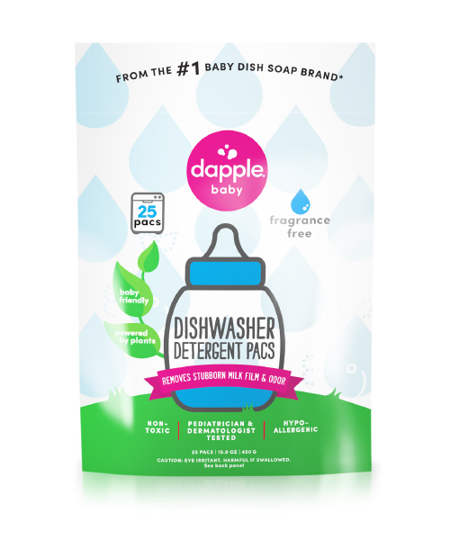 Dishwasher Detergent Pacs - fragrance free