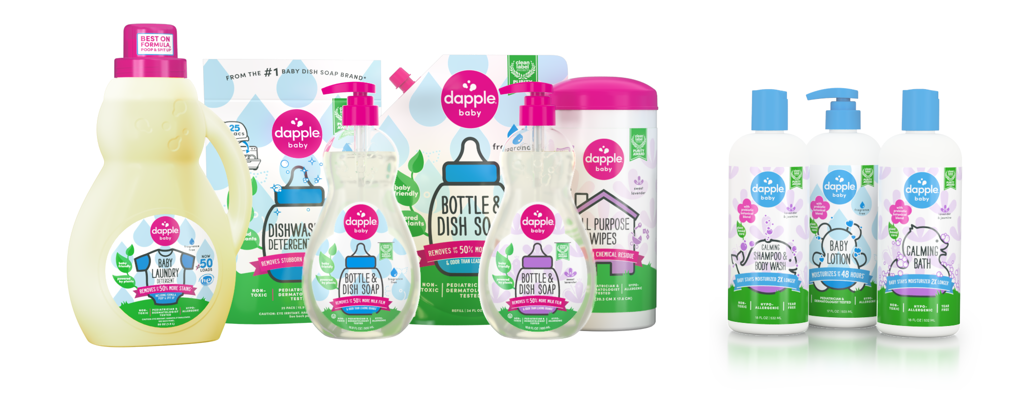 Save on dapple Baby Bottle & Dish Soap Refill Fragrance Free Order