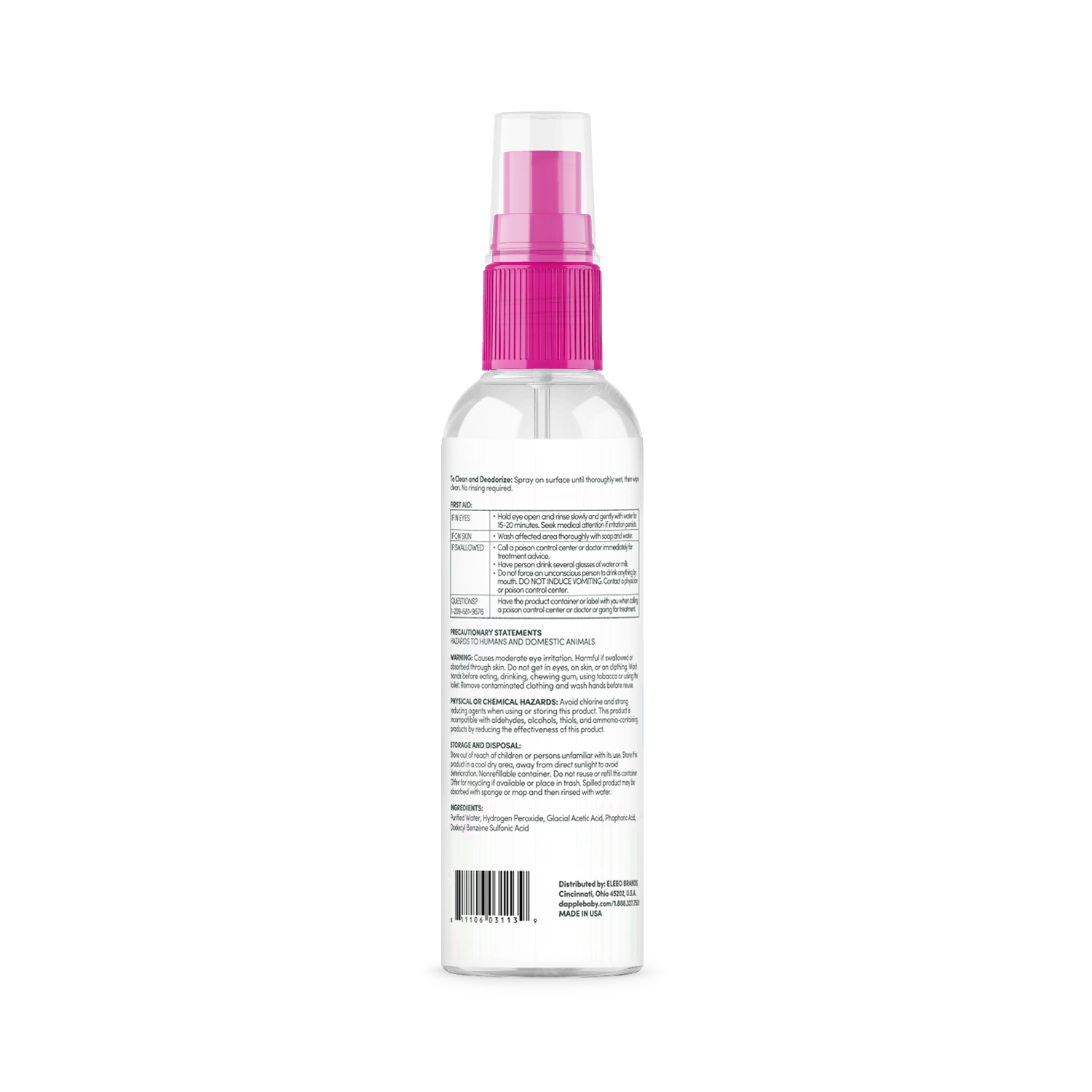 Quick Clean™ Breast Pump Sanitizer Spray 8oz