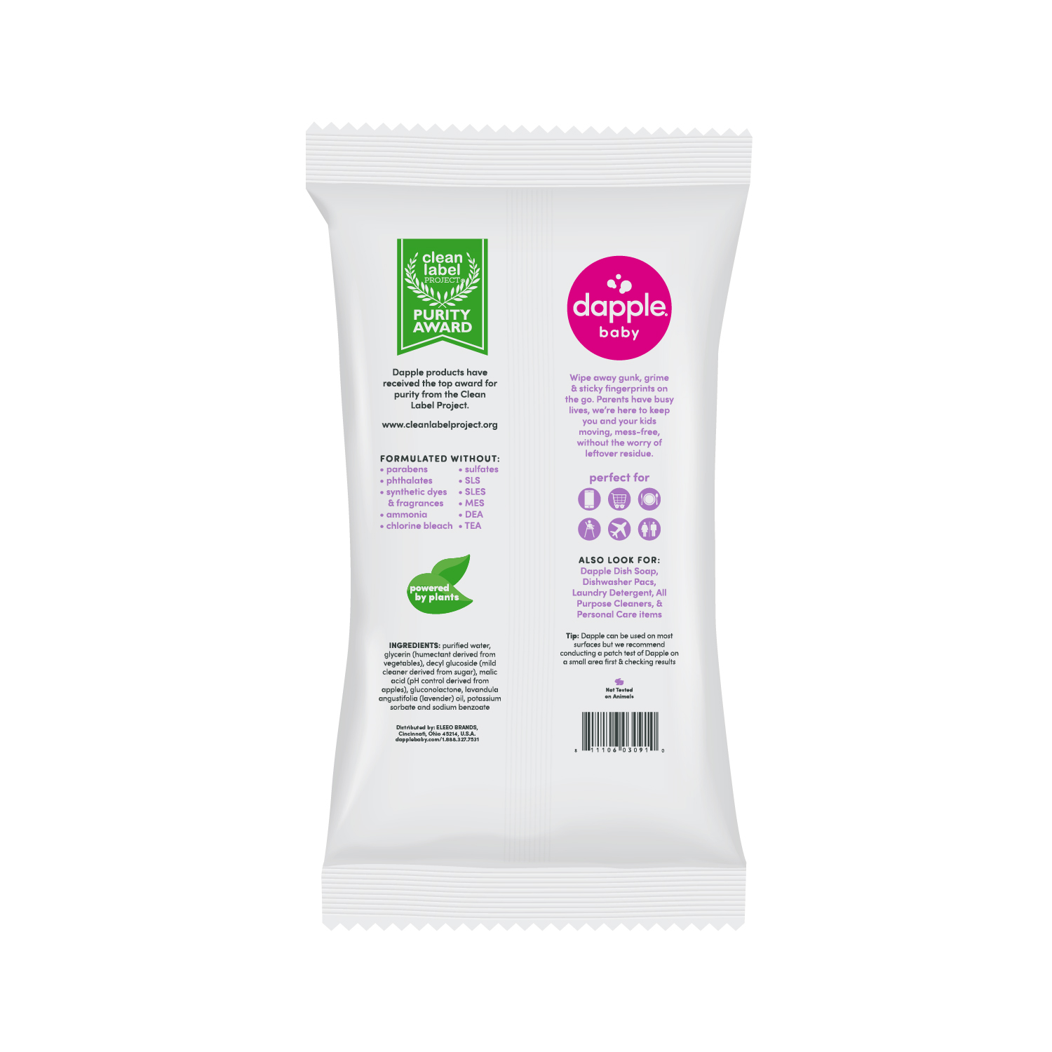 Breast Pump Wipes - Dapple Baby