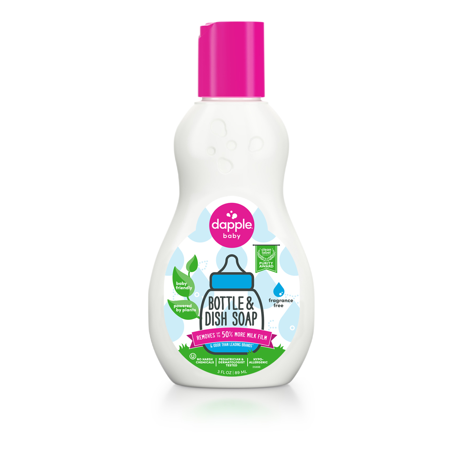 Dapple Baby Breast Pump Cleaner - Fragrance Free - 8 fl oz